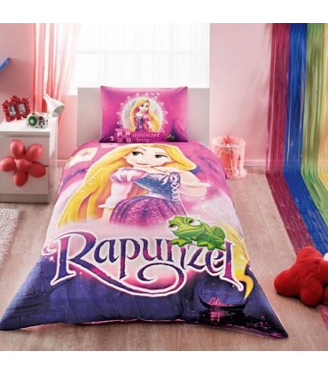 Bed sheets Tac Ranforce Disney Rapunzel