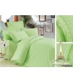 Love You bedding set sateen lace green