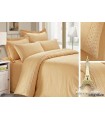 Love You satin lace bedding set gold gold