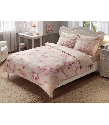 Bed linen TAC DELUX MAGNOLIA pink