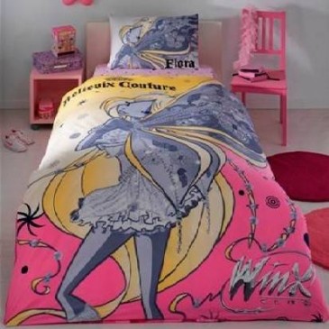 Bed linen Tac Disney Winx Bilievix Flora