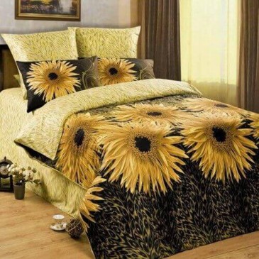 Love You sateen "Sunflower" bedding set