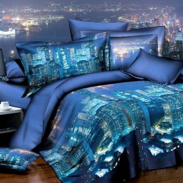 Microfiber 3D bedding set, Megapolis