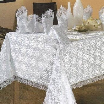 Tablecloth Cicek Zumrut