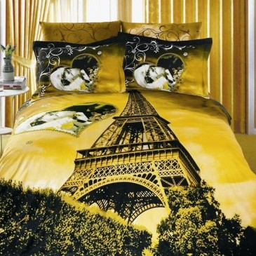 Комплект постельного белья ARYA Сатин Eiffel