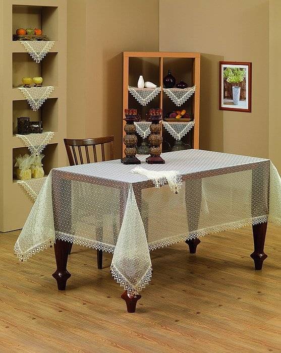 Скатертина Verolli ED-113 + 8 предметів