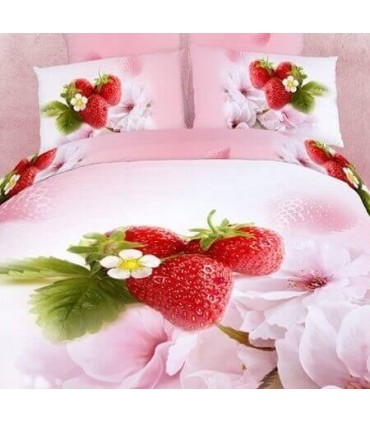 Love You sateen "Gourmet" bedding set