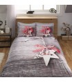 Bed linen Tac 3D saten Star gri