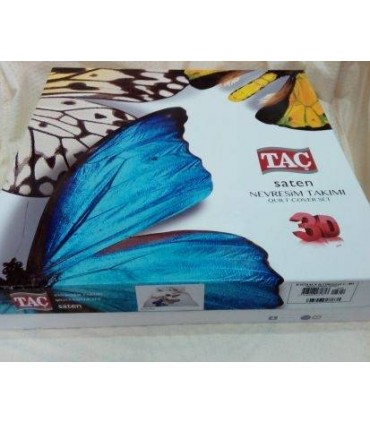 tac-3d-saten-butterflies-mavi-