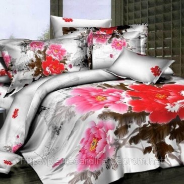 Love You sateen Tradition bedding set