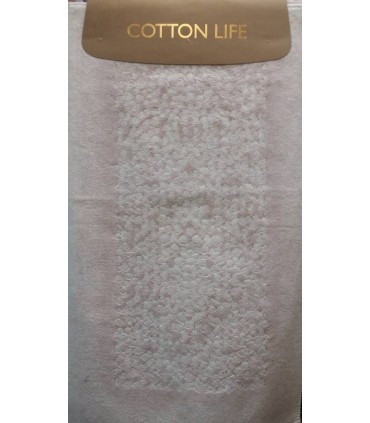 Bath mats COTTON LIFE KOLORS colored (60 * 100, 60 * 50)