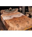 Love You Bedspread Gold Gloss 44