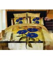 Love You sateen stained-glass window bedding set