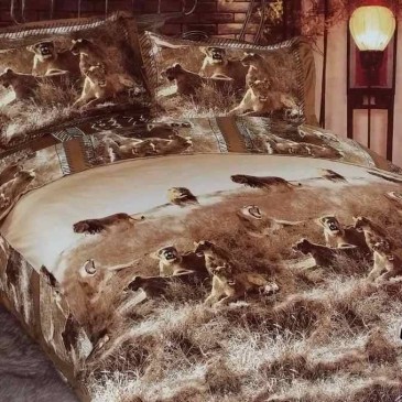 Love You sateen Hunting bedding set