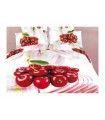 Love You sateen "Cherry" bedding set