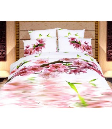 Love You sateen Blossom bedding set