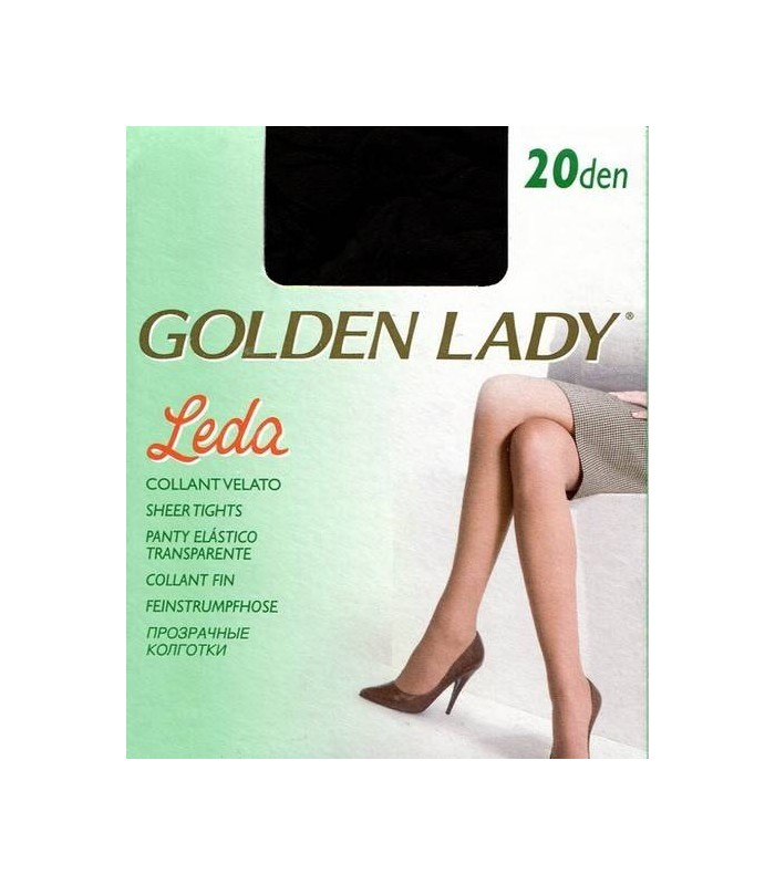 Lady 20. Колготки Golden Lady Leda 20 den. Колготки Golden Lady Leda 20. G.L. Leda 20 колготки - Golden Lady. Колготки женские Golden Lady Leda 20, с уплотненным верхом и мыском.