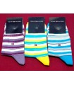 Tomy Hilfigerr Lycra Socks Women Color Stripe