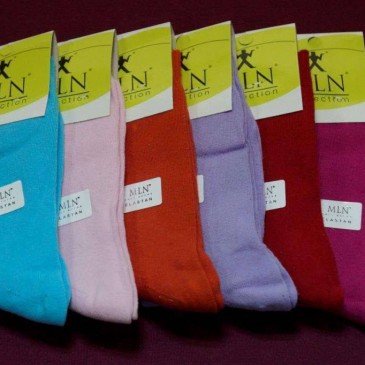 Milano womens lycra socks seamless