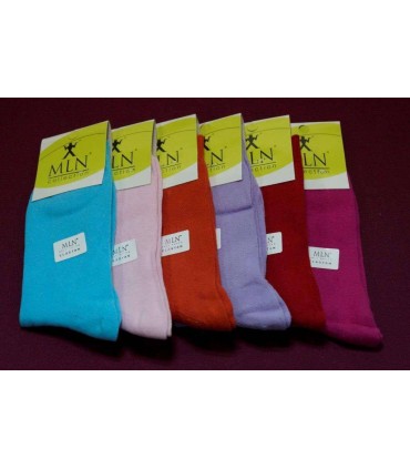 Milano womens lycra socks seamless